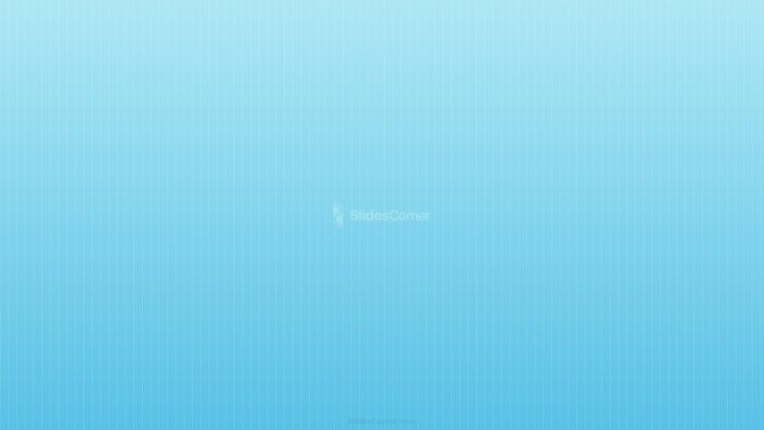 Soft Pale Baby Blue Striped PowerPoint Background