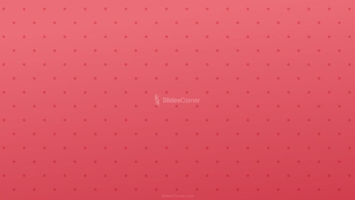 Red Pastel Gradient Polka Dots PowerPoint Background Aesthetic