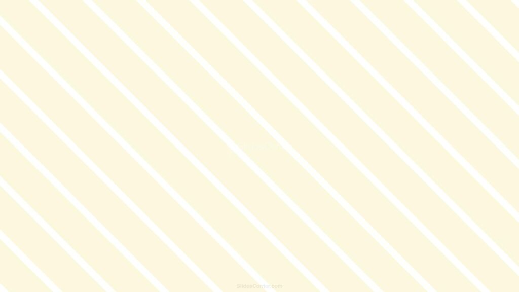 Pastel Yellow and White Striped PPT PowerPoint Background