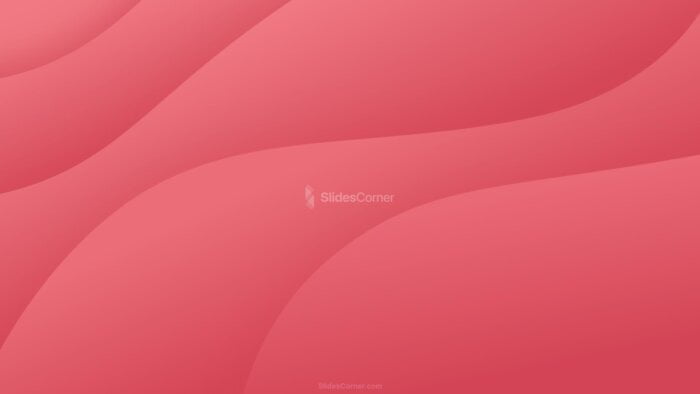 Red Pastel Gradient Shapes PPT Background Aesthetic