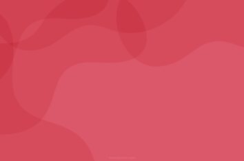 Red Pastel Plain Organic Shapes PPT Backgrounds, Google Slides & Wallpaper by SlidesCorner.com
