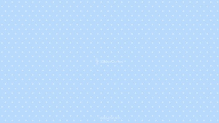 Baby Blue Background with Dots for PPT PowerPoint & Google Slides