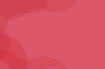 Red Pastel Plain Organic Shapes PPT Backgrounds, Google Slides & Wallpaper by SlidesCorner.com