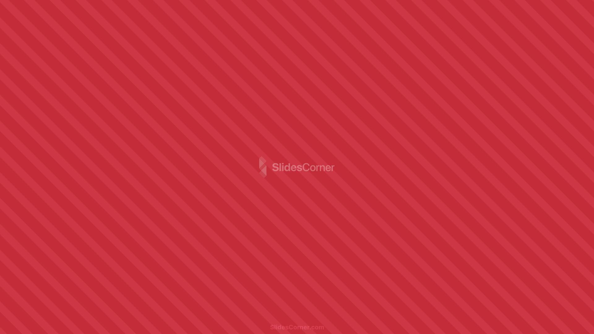 Red Pastel Plain Stripes PowerPoint Background Aesthetic