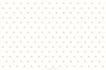 Red Pastel Plain Polka Dots PowerPoint Background Aesthetic