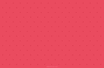 Red Pastel Plain Polka Dots PowerPoint Background Aesthetic