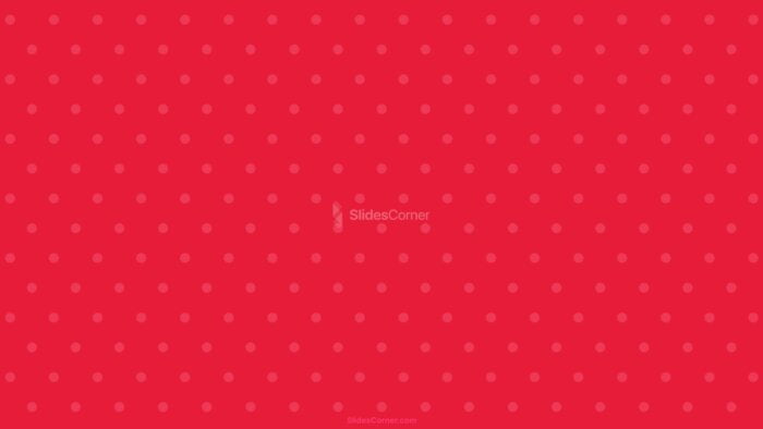 Red Pastel Plain Polka Dots PowerPoint Background Aesthetic