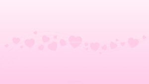 Pink Hearts with Soft Waves PPT Background by SlidesCorner.com