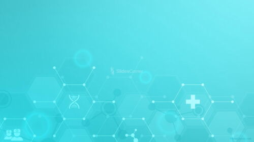 Medical and Healthcare Technology Aesthetic PPT Background