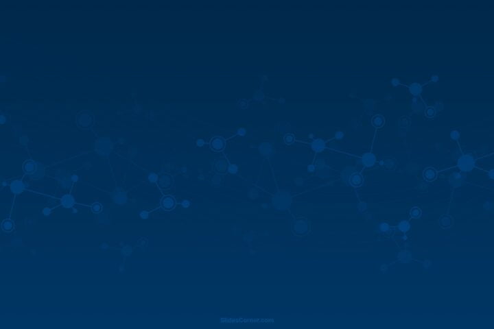 Dark Blue Technology and Scientific Research Background