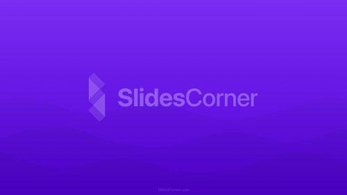 Intense Purple Gradient Background with Soft Waves