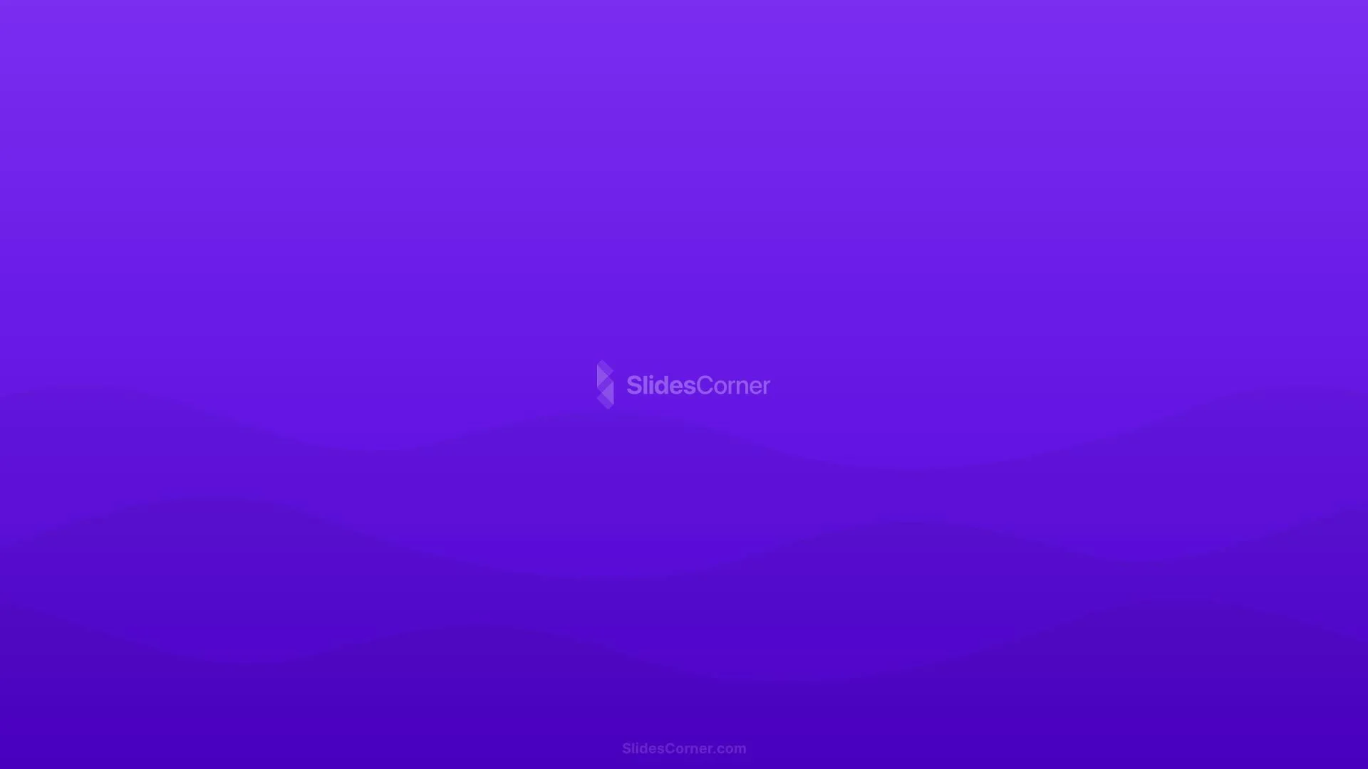 Intense Purple Gradient Background with Soft Waves