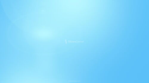 Abstract Gradient Light Blue Background PPT & Google Slides