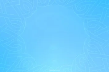 01 - Mandala Geometric Hindu and Buddhist Symbols Light Blue Background by SlidesCorner.com