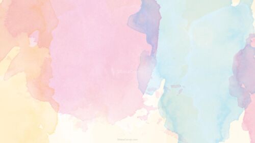 Aesthetic Watercolor Background for PPT and Google Slides Aesthetic Watercolor Background for PPT and Google Slides