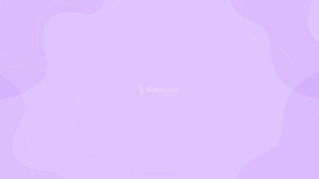 Lavender Pastel Plain Background with Organic Shapes