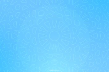 04 - Mandala Geometric Hindu and Buddhist Symbols Light Blue Background by SlidesCorner.com