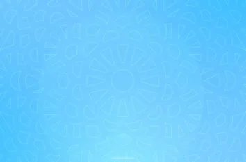 04 - Mandala Geometric Hindu and Buddhist Symbols Light Blue Background by SlidesCorner.com