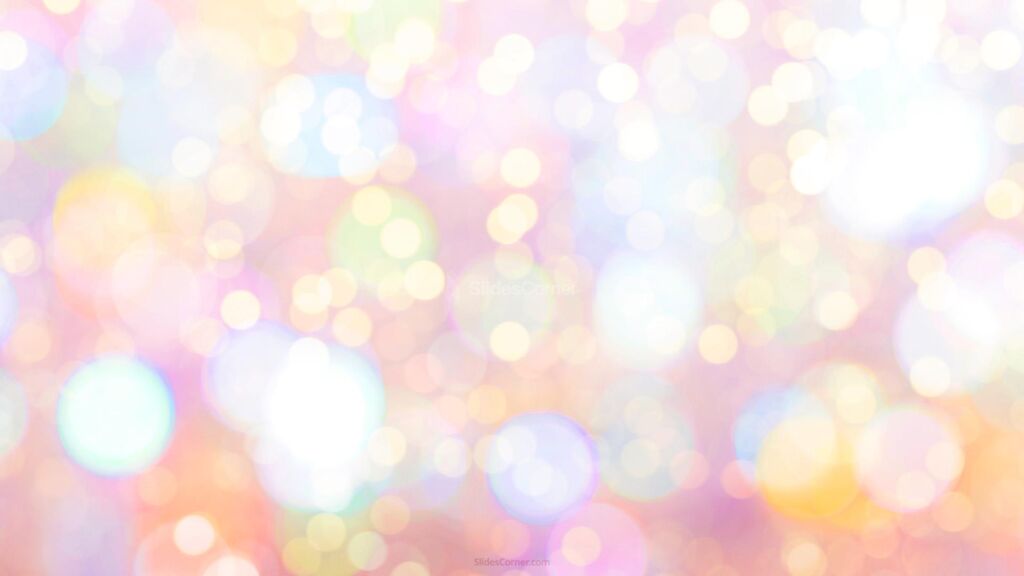 Pastel Rainbow with Shiny Glitter Background for PPT Pastel Rainbow with Shiny Glitter Background for PPT