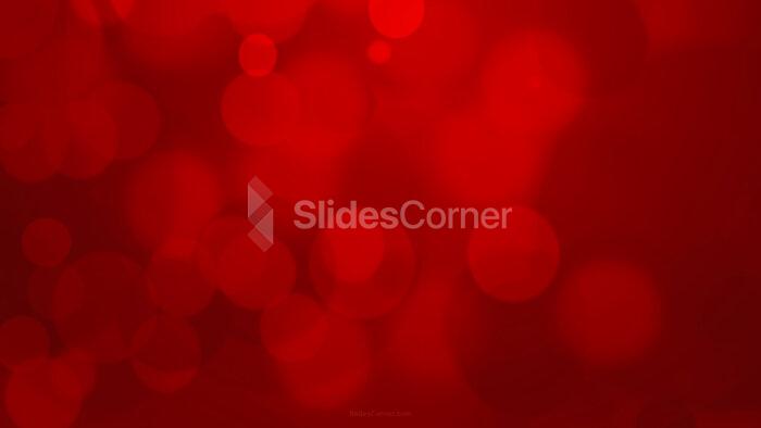 Christmas Background Red Bokeh Lights for Holiday Celebration