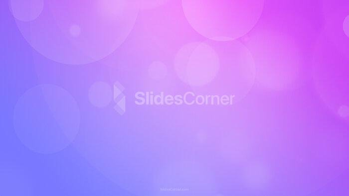 Purple PPT Background Pastel Glitter Bokeh