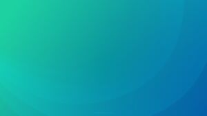 Green Gradient Background with Abstract Waves for PPT and Google Slides by SlidesCorner.com