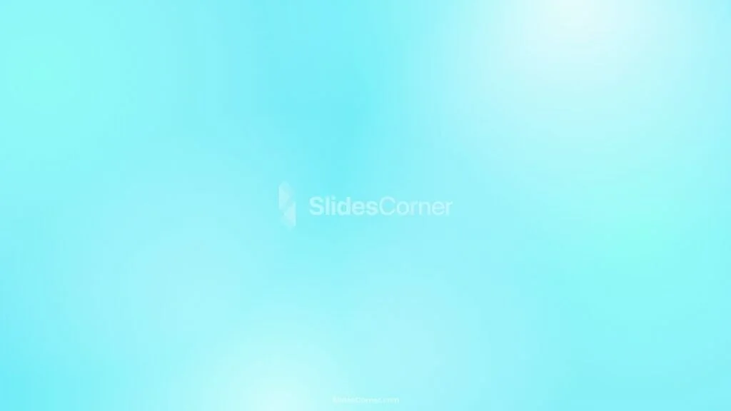 Pastel Aesthetic Powerpoint Background Light Blue