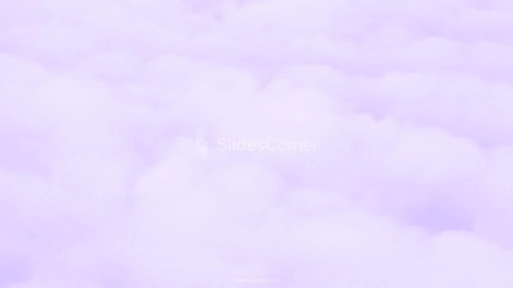 Pastel Clouds Lavender Plain Background for Wallpaper and PPT