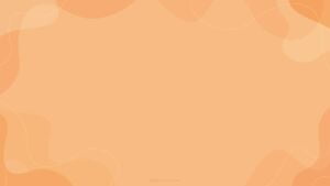 Peach Background Plain Aesthetic With Organic Shapes by SlidesCorner.com