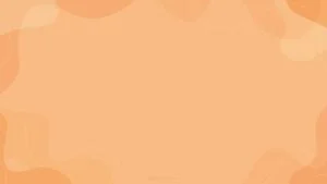 Peach Background Plain Aesthetic With Organic Shapes by SlidesCorner.com