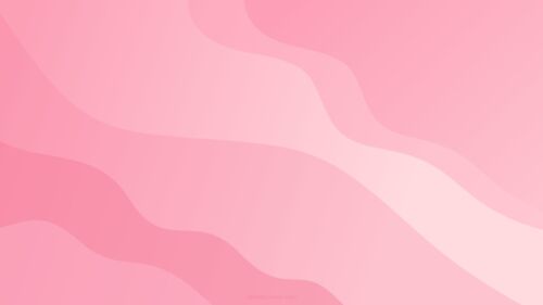 Pink Google Slides Background Abstract Liquid Wave