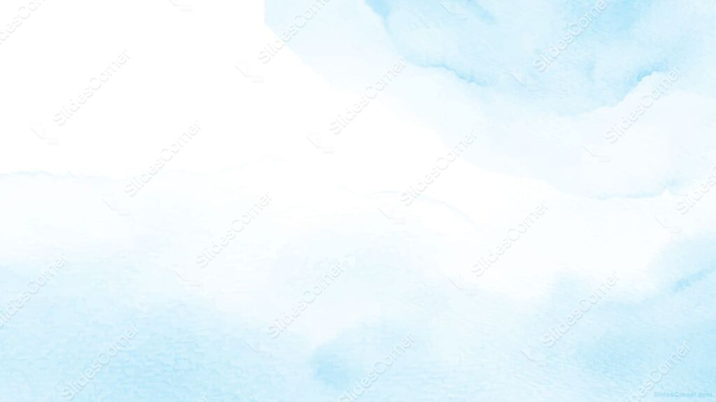 Powerpoint Background Watercolor in Light Blue Tones Powerpoint Background Watercolor in Light Blue Tones