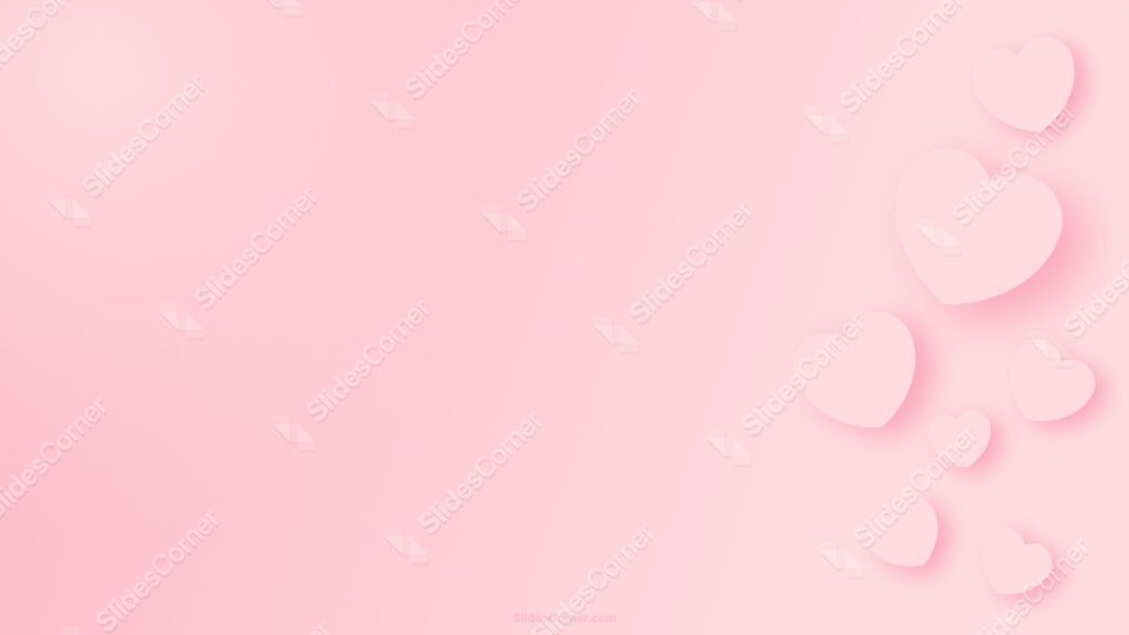 Valentines Day Background Pink Hearts Free for Powerpoint PPT Wallpaper Valentines Day Background Pink Hearts Free for Powerpoint PPT Wallpaper