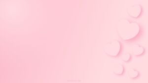 Valentines Day Background HD Pink with Hearts Free for Powerpoint PPT or Wallpaper by SlidesCorner.com
