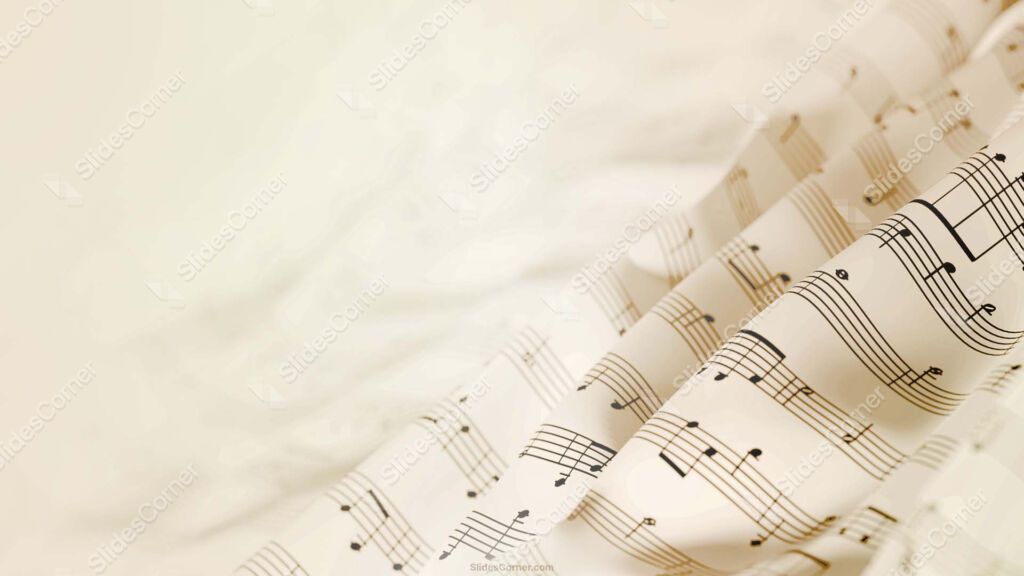 Aesthetic Music PPT Background for PowerPoint and Slides Aesthetic Music PPT Background for PowerPoint and Slides