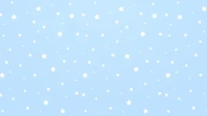 Baby Blue Background with Stars for PowerPoint, Google Slides and Wallpaper