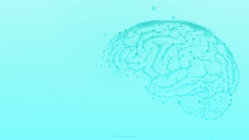 Wallpaper Mental Health PowerPoint Background by SlidesCorner.com