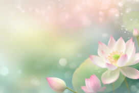 Powerpoint Background Spring with Aesthetic Tuberose Flowers