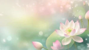Powerpoint Background Spring with Aesthetic Tuberose Flowers and Blossoms by SlidesCorner.com - Backgrounds and Wallpapers