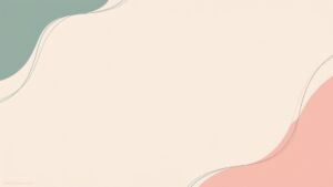 Slides Background Aesthetic Pastel Pink and Green Tones by SlidesCorner.com