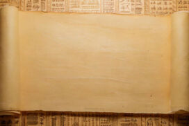 Old Paper Background Papyrus PPT Google Slides