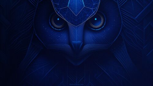 Blue Artificial Intelligence AI Technology Background for Powerpoint PPT and Google Slides by SlidesCorner.com