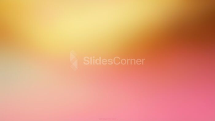 Classy Pink Background Gradient with Gold free for PowerPoint PPT