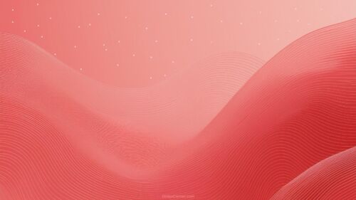 Red Background Aesthetic Professional Wavy Lines for PPT Powerpoint, Google Slides and Wallpaper by SlidesCorner.com