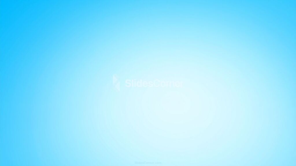 Professional PPT Background Cyan Gradient for PowerPoint