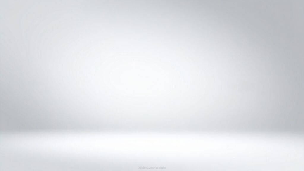 Professional PPT Background with a Light Gray Gradient Scene