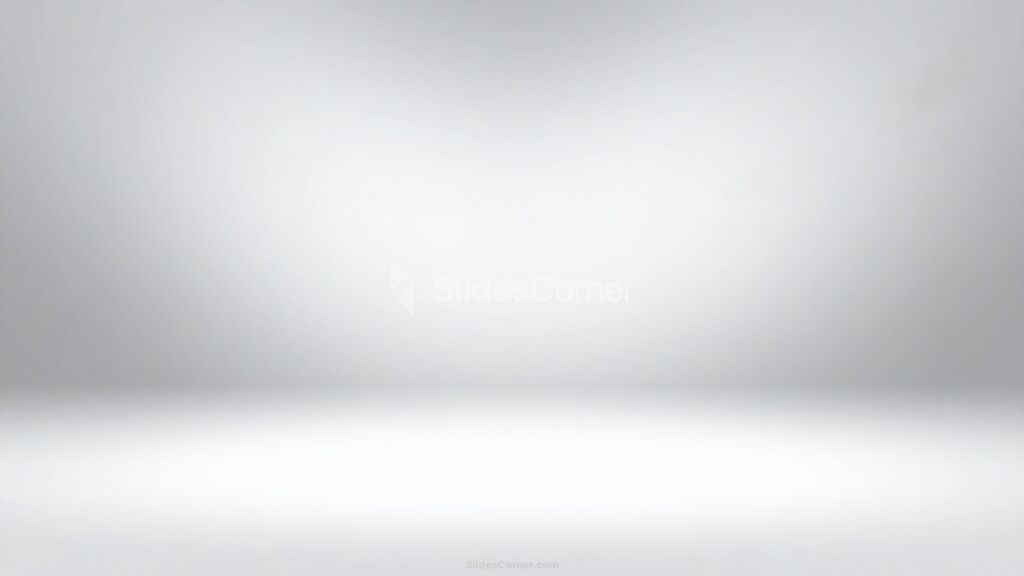 Professional PPT Background Light Gray Gradient Scene