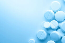 Medicine Background Aesthetic Light Blue for PPT Powerpoint Slides or Wallpaper
