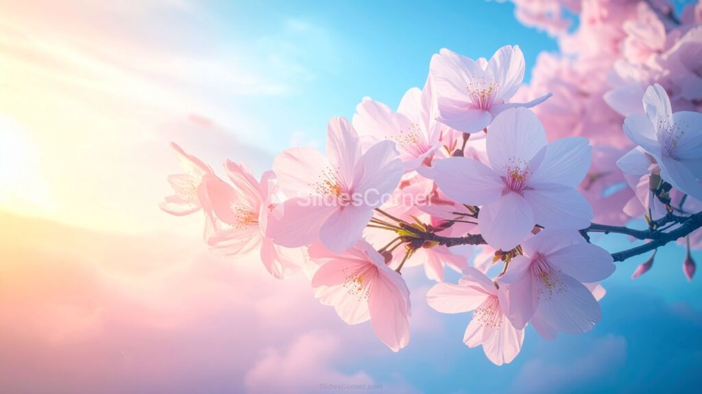 Classy Elegant Floral Powerpoint Background
