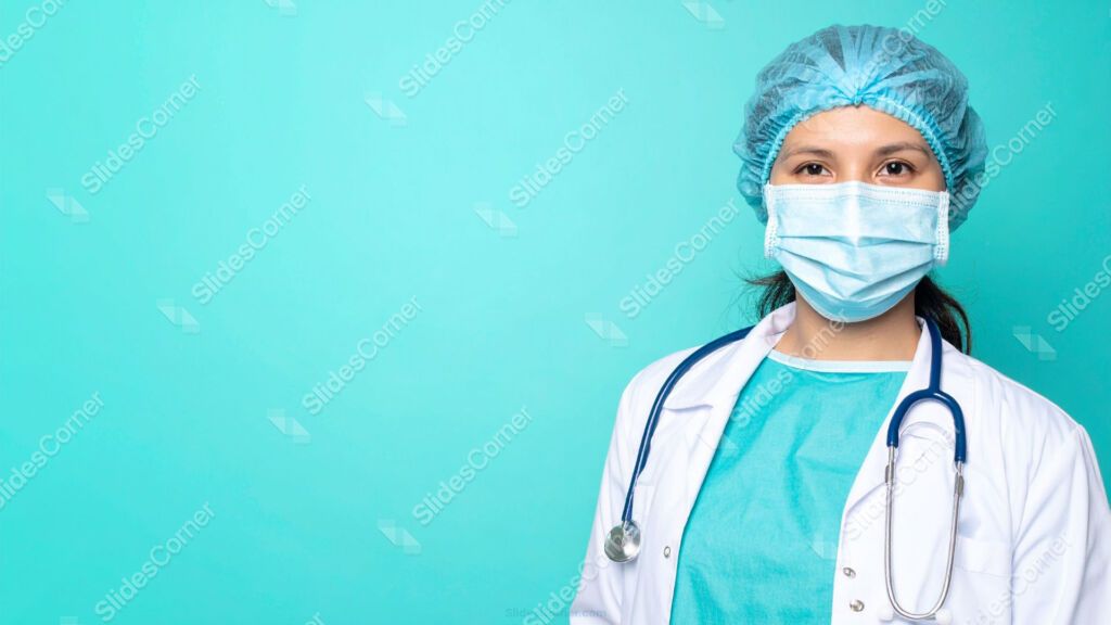 Doctor PPT Background in Light Green Medical Tones Doctor PPT Background in Light Green Medical Tones
